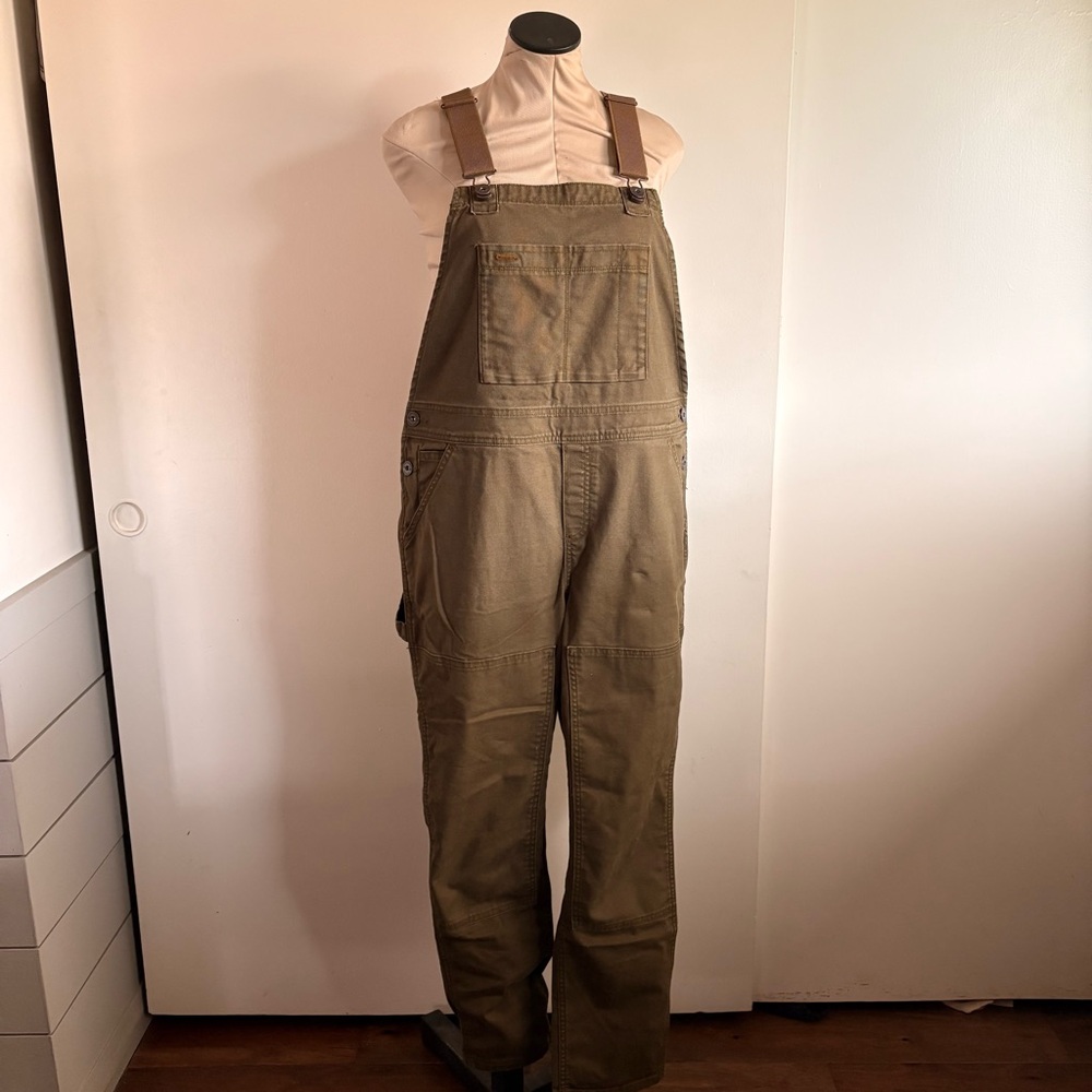 REI Women's Olive Green Overalls